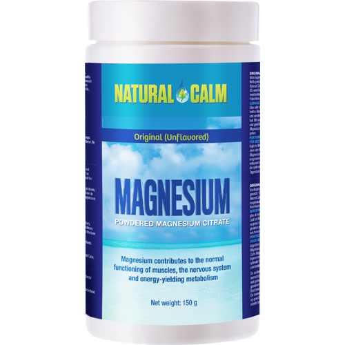 Magnézium Natural Calm – citrát horčíka originál bez príchute 150g