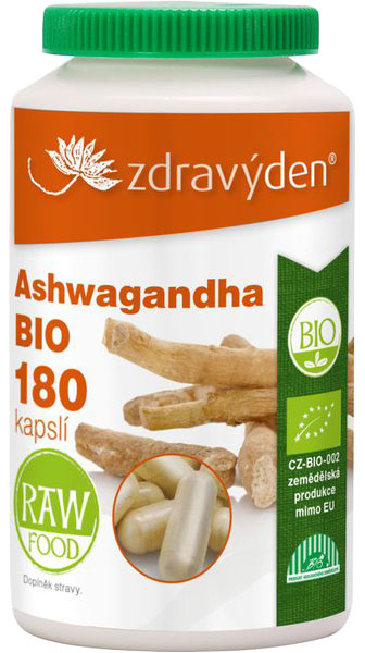 Ashwagandha BIO 180 kapsúl